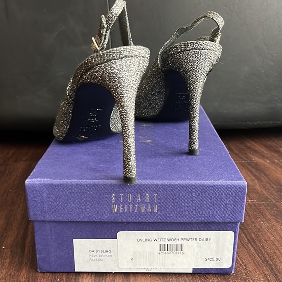 Stuart Weitzman Daisy Sling Heels - Picture 4 of 9